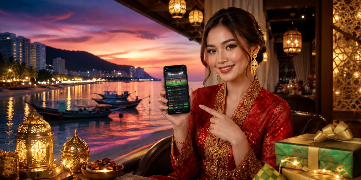 Pemain kasino mudah alih semasa Hari Raya di Pulau Pinang